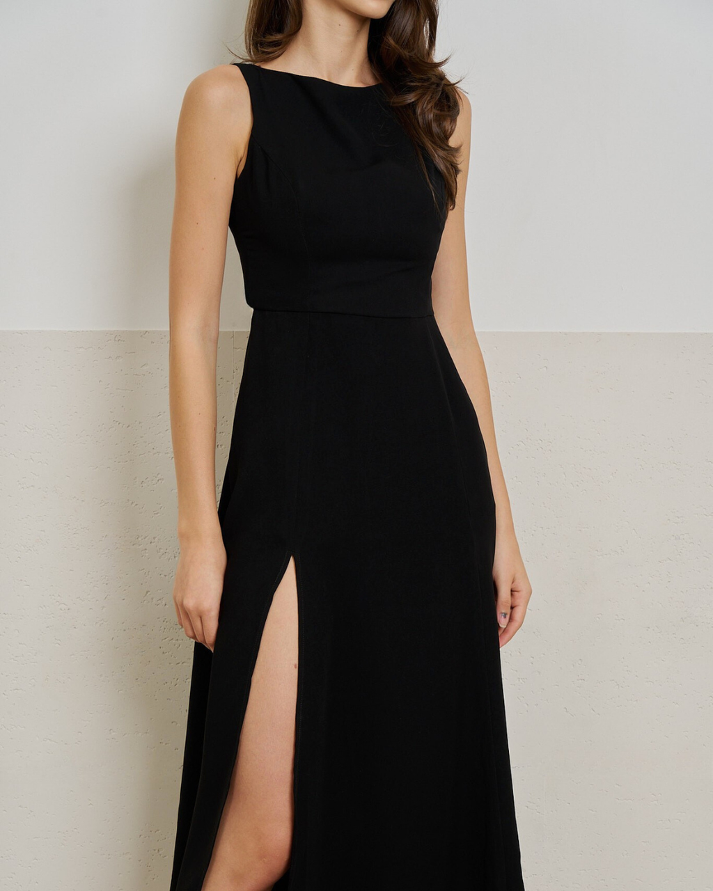 Clara Open Back Midi Dress